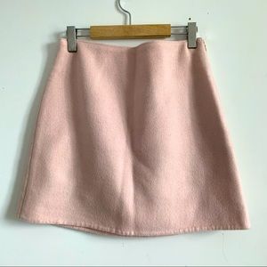 💖Club Monaco Wool Pink Mini Skirt💖